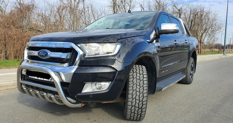 Ford Ranger cena 103900 przebieg: 189630, rok produkcji 2016 z Warszawa małe 436